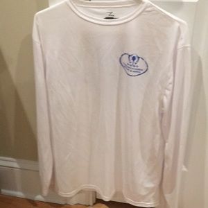 Long sleeve boating or fishing tee shirt